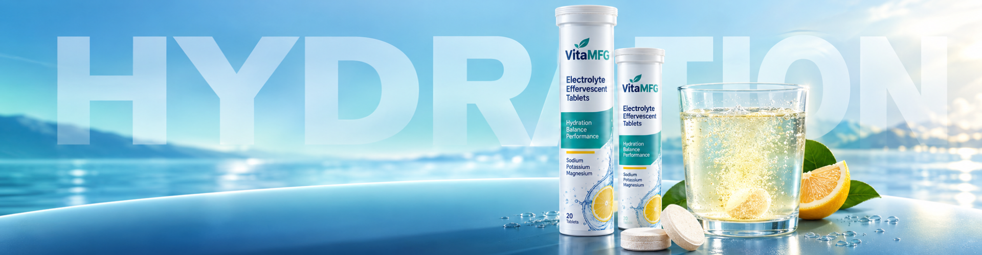 Electrolyte Effervescent Tablets: Building a Portable Hydration Product