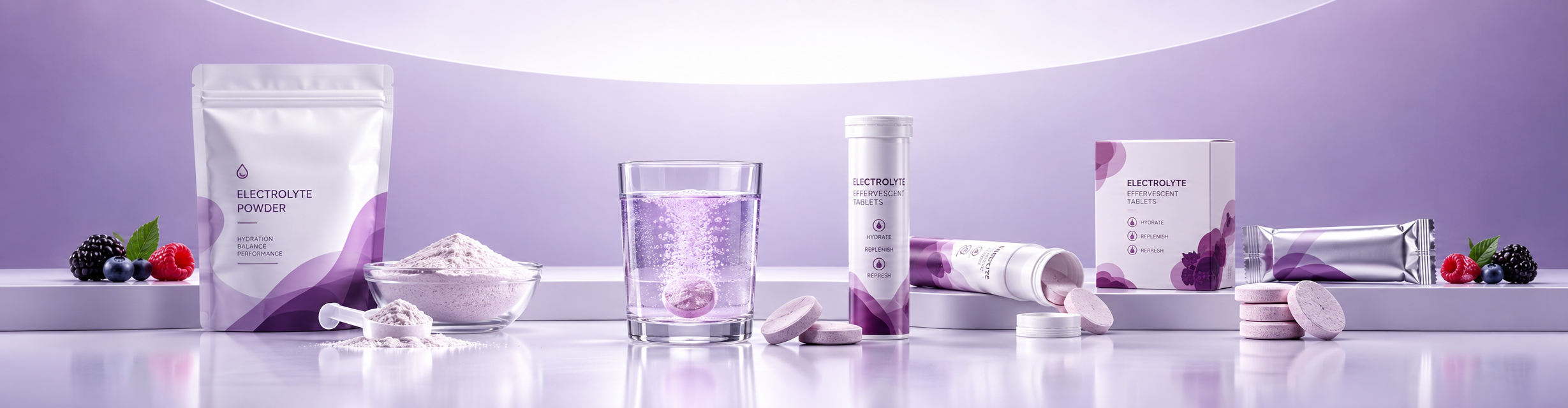 How to Convert an Electrolyte Powder Into an Effervescent Tablet