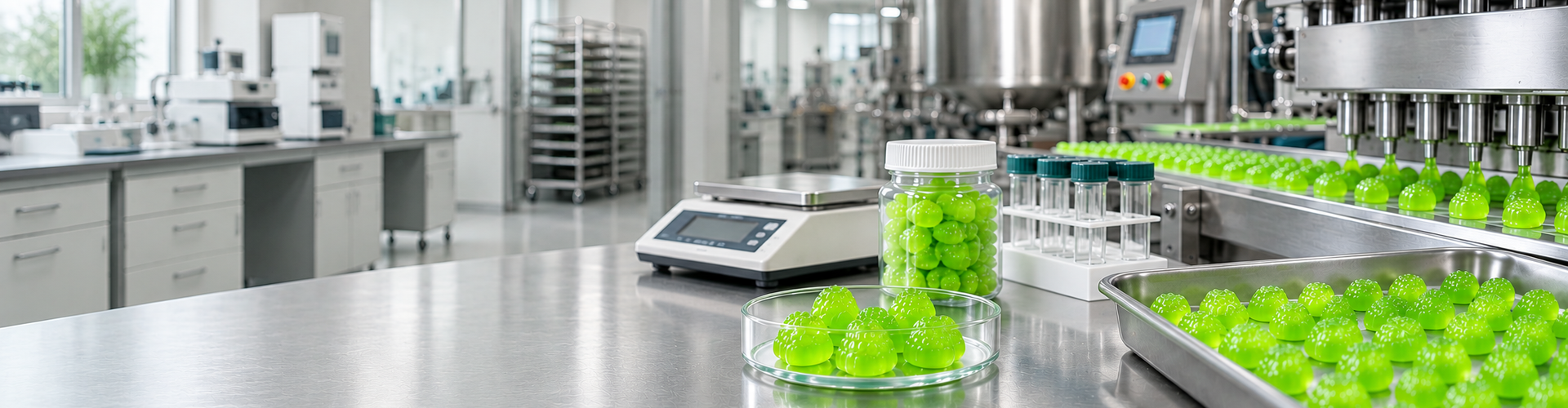 Lab Sample to Commercial Batch: Why Gummy Formulas Change During Scale-Up