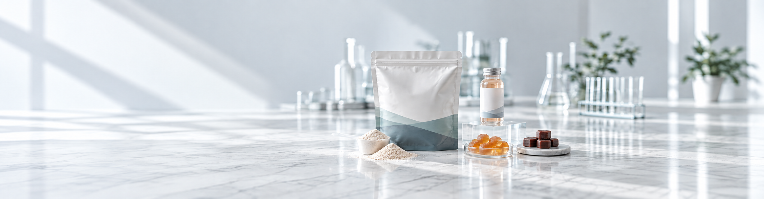 Collagen Supplement Manufacturer: Powder, Gummy, Soft Chew and Liquid Options
