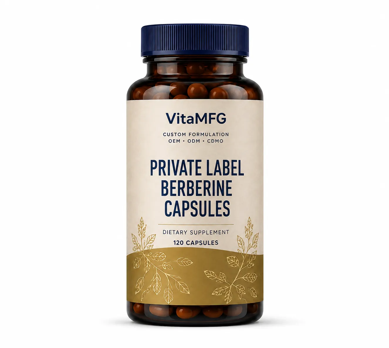 Source-Transparent Berberine Capsules