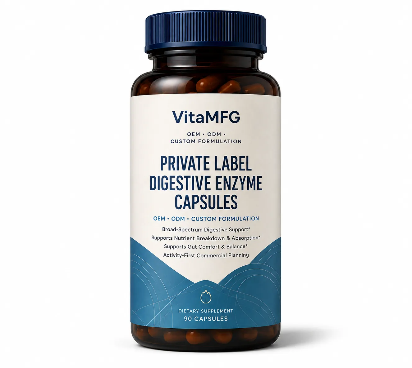 Private Label Digestive Enzyme Capsules
