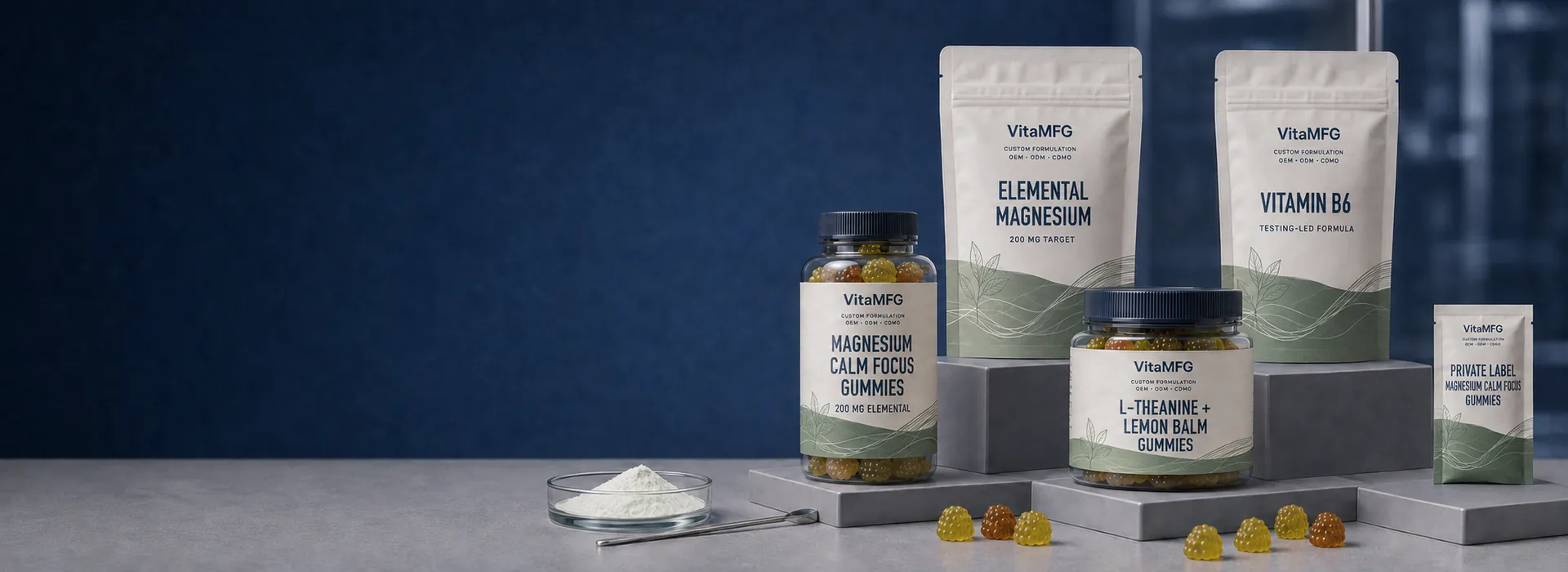 Magnesium Calm Focus Gummies