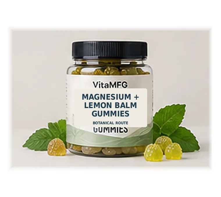 Magnesium + Lemon Balm Gummies