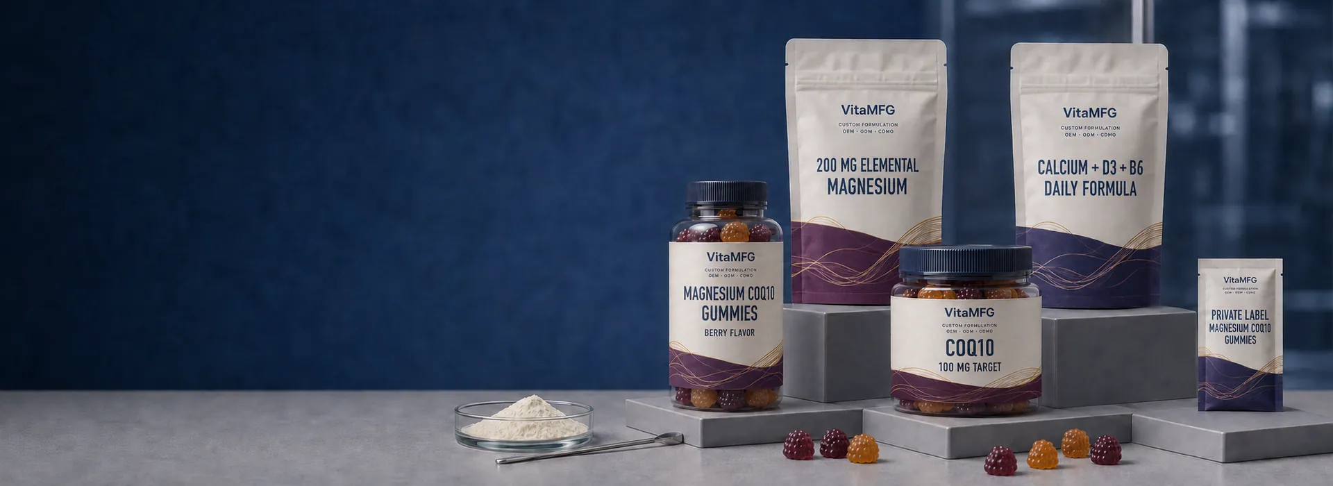 Magnesium Coq10 Daily Vitality Gummies