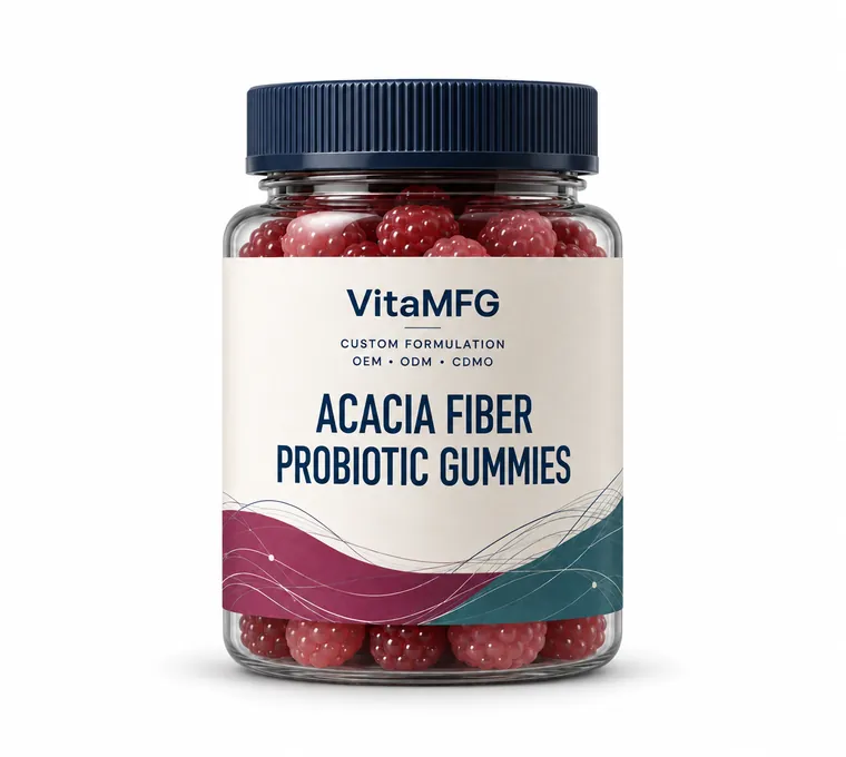 Acacia Fiber Probiotic Gummies
