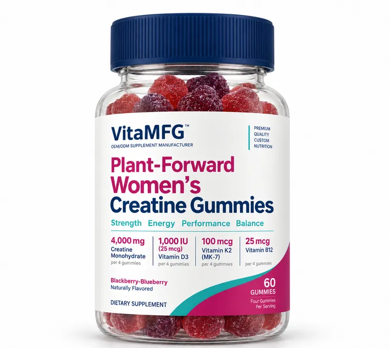 Plant-Forward Women's Creatine Gummies
