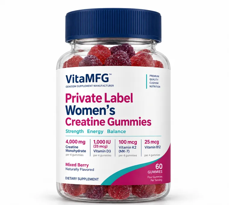 Private Label Women's Creatine Gummies