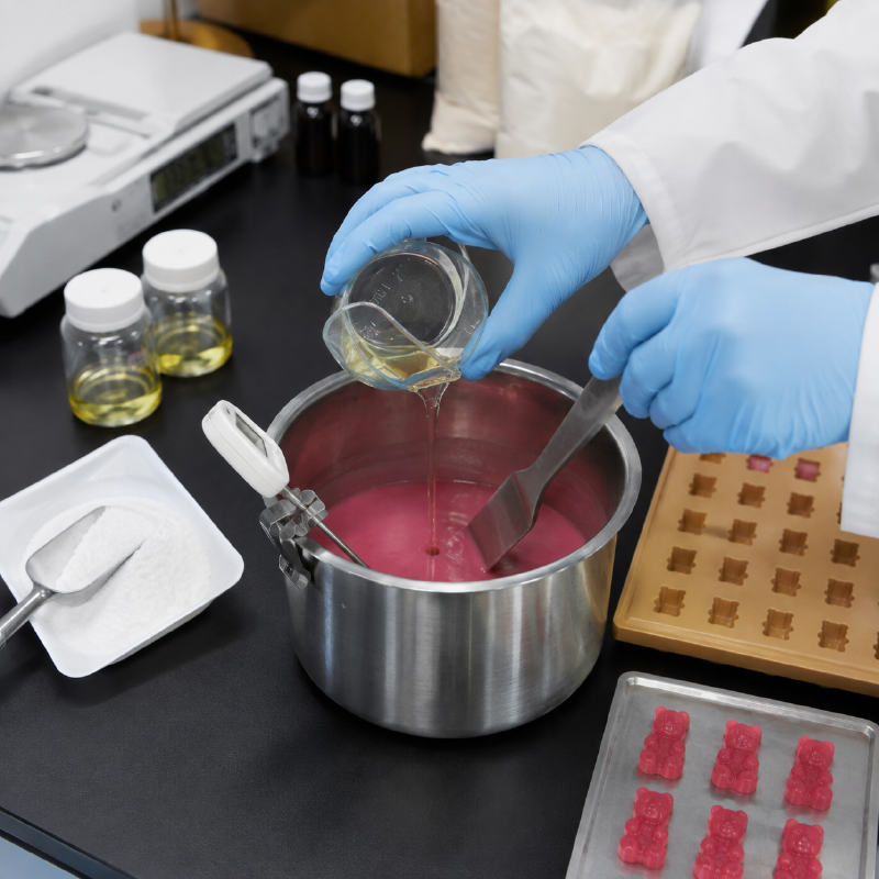 Control Powder Load and Oil-Phase Vitamins